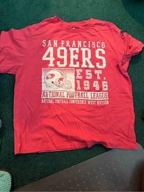 Pink San Francisco 49ers Pinn Fan T-Shirt